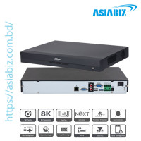 Dahua NVR5216-EI2 16CH 1U 2HDDs WizSense Network Video Recorder (NVR)
